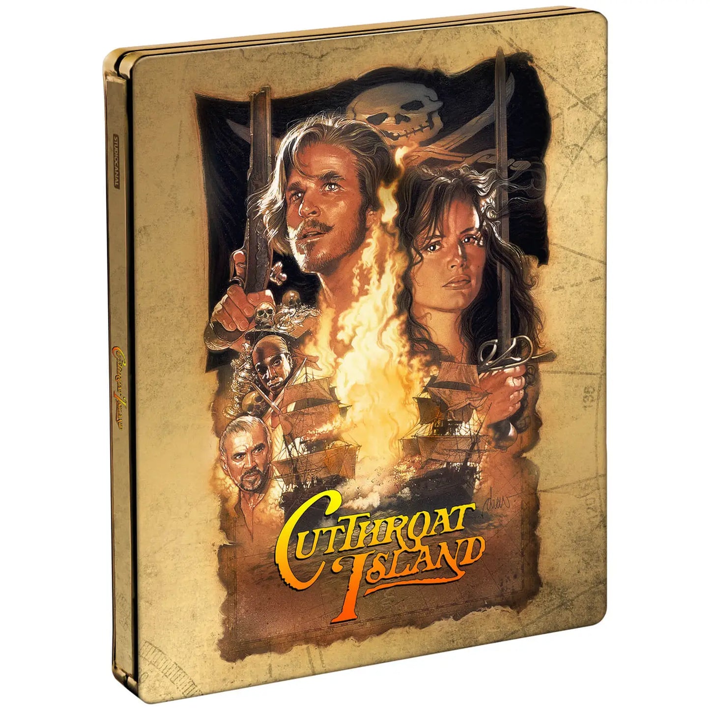Cutthroat Island 4K UHD + Blu-ray SteelBook (StudioCanal/Region Free/B)