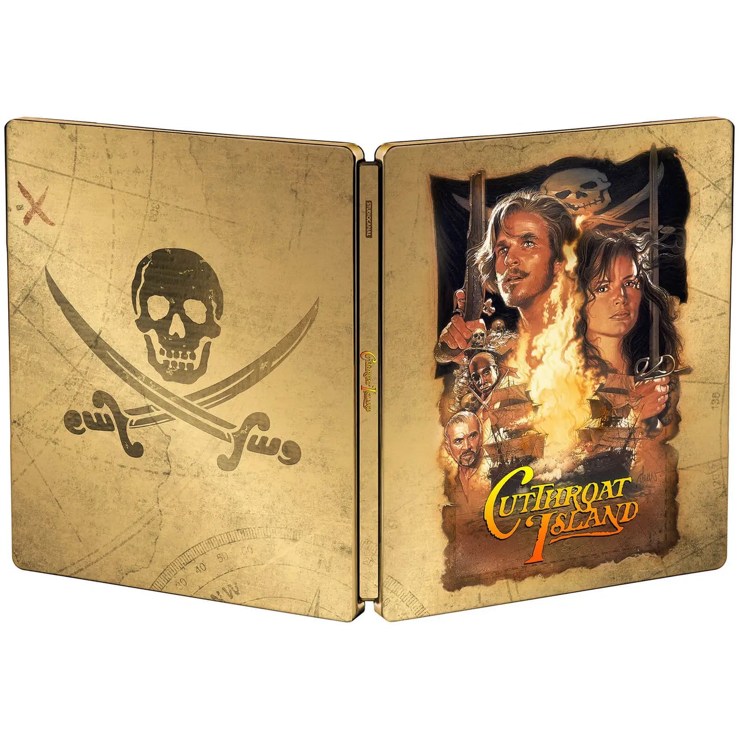 Cutthroat Island 4K UHD + Blu-ray SteelBook (StudioCanal/Region Free/B)