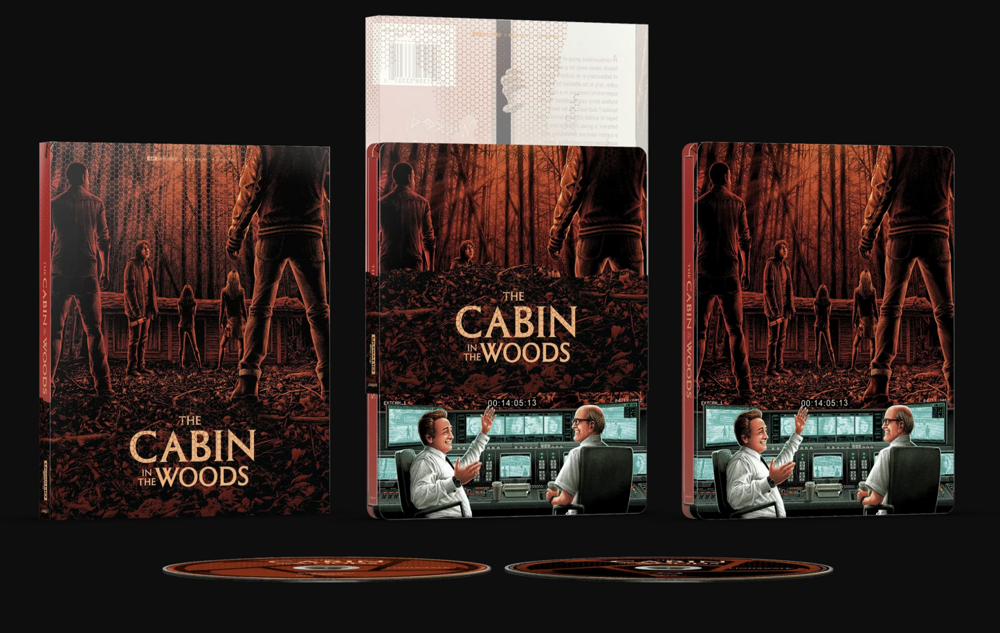 The Cabin in the Woods 4K UHD + Blu-ray SteelBook (Lionsgate Limited)