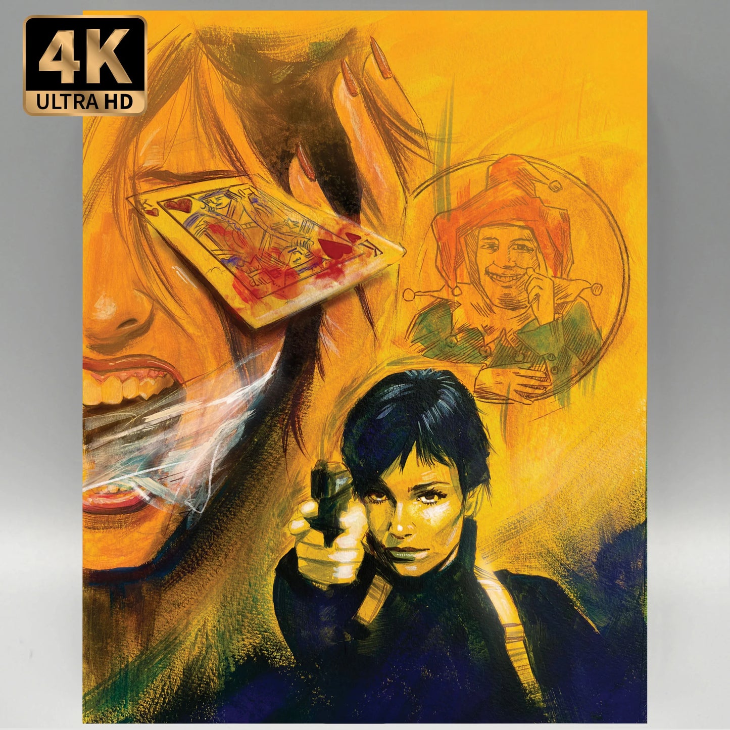 The Card Player 4K UHD + Blu-ray with Limited Edition Slipcover (Vinegar Syndrome) LIMIT 1 PER CUSTOMER