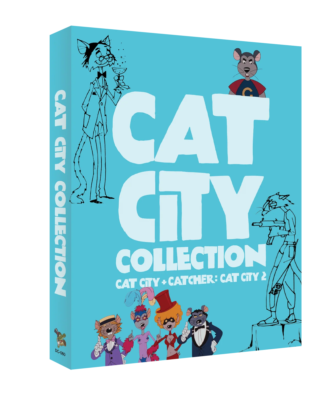 怪盗山猫 Blu-ray The Cat City Collection 2-Disc Blu-ray set with Slipcover (Deaf