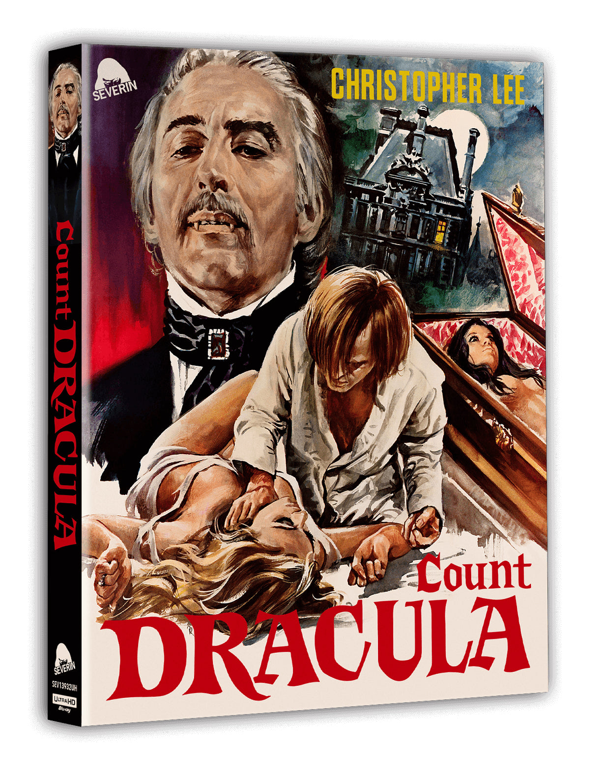 Count Dracula 4K UHD + Blu-ray + CD with Slipcover (Severin Films)
