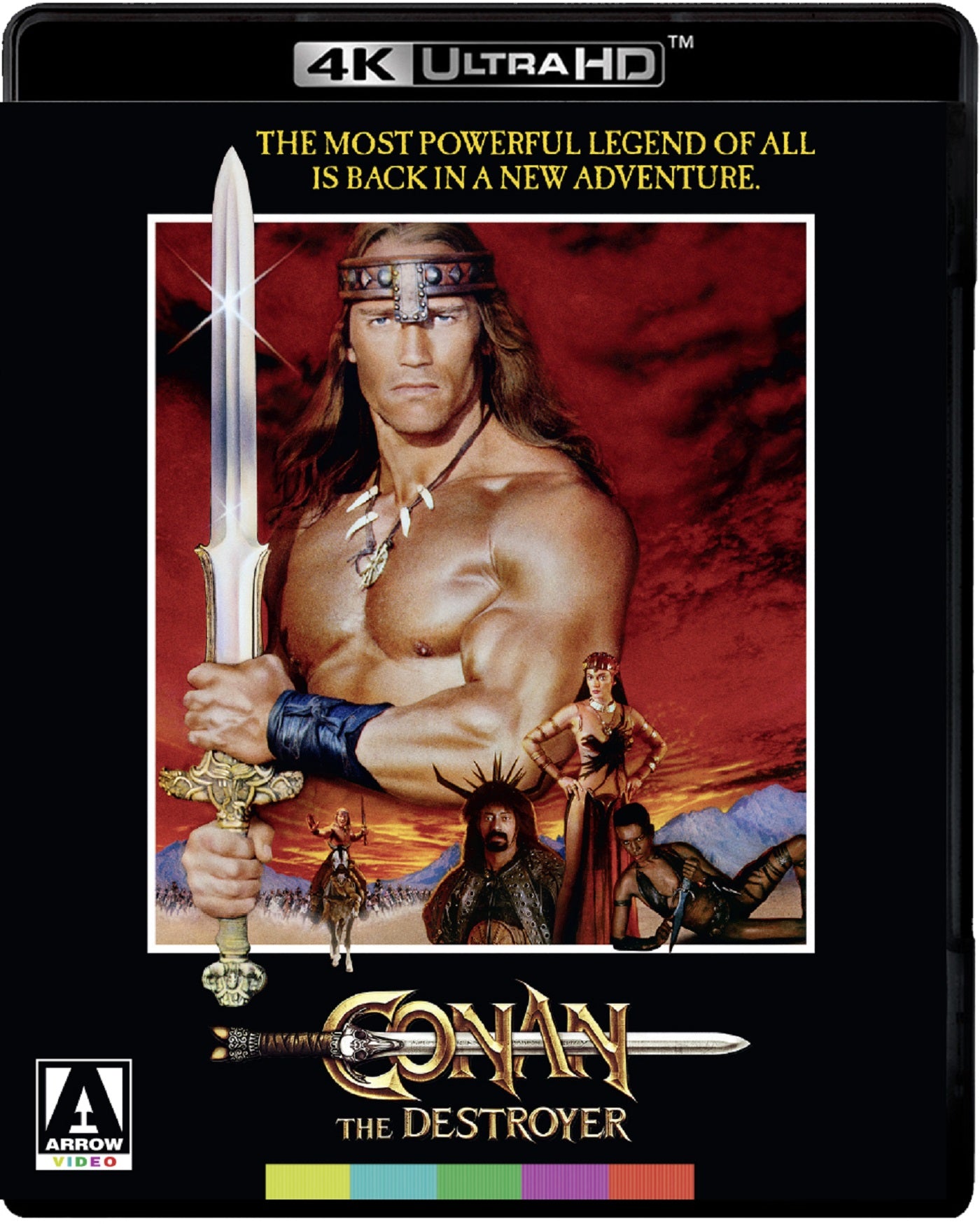 Conan The Destroyer 4K UHD Standard Edition (Arrow U.S.)