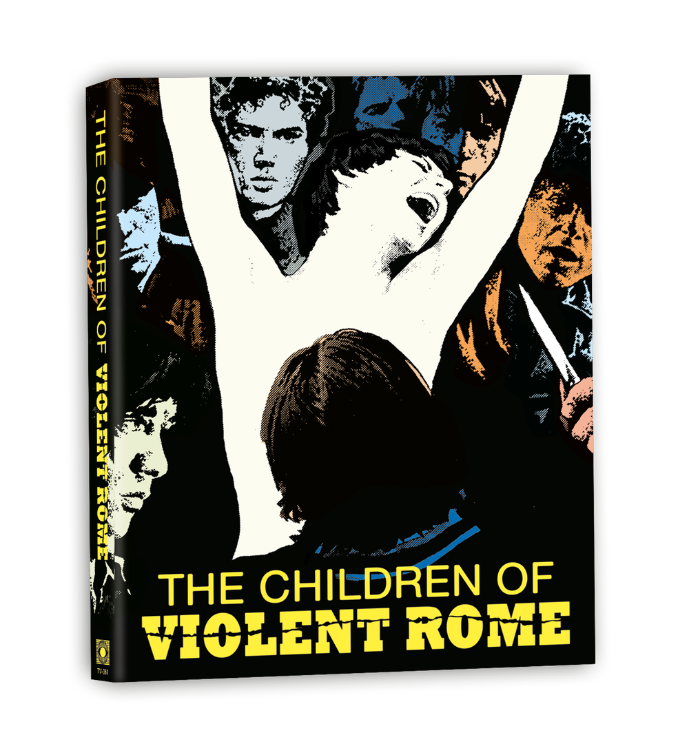 The Children of Violent Rome (1976) Blu-ray with Slipcover LIMIT 1 PER CUSTOMER