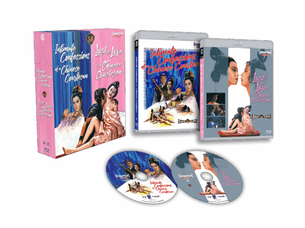 Intimate Confessions of a Chinese Courtesan (1972) / Lust For Love of a Chinese Courtesan (1984) Blu-ray Hardbox (Imprint/Region Free) LIMIT 1 PER CUSTOMER