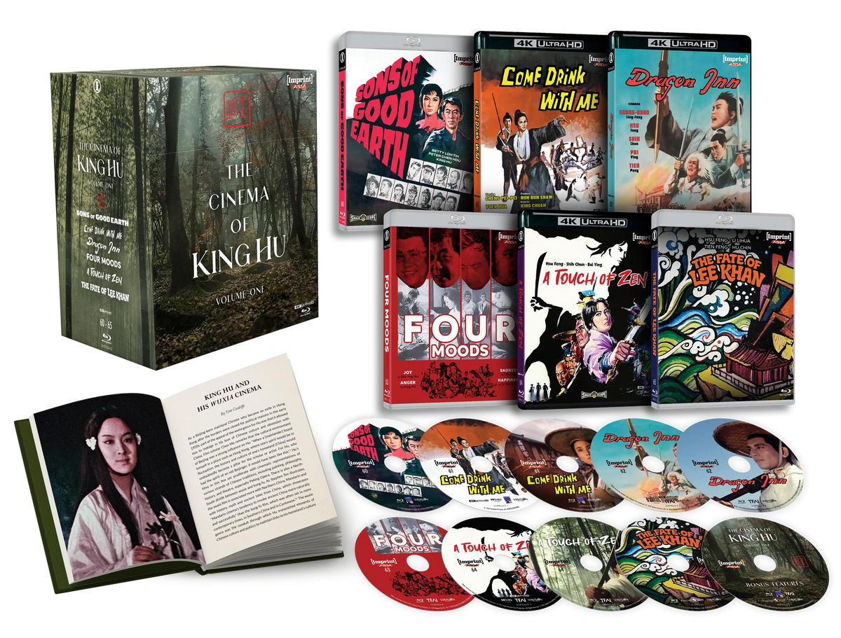 The Cinema Of King Hu: Volume One (1965 - 1973) - Limited Edition 4K UHD + Blu-ray Hardbox + Hardcover Booklet (Imprint/Region Free)