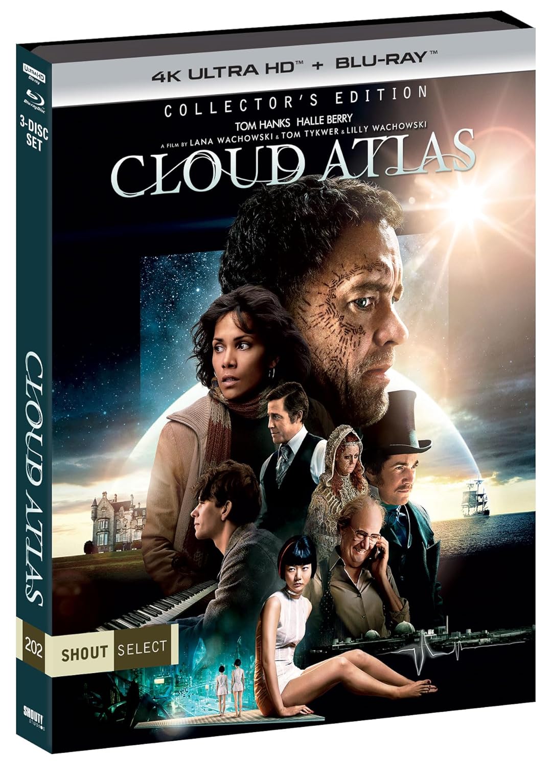 Cloud Atlas 4K UHD + Blu-ray with Slipcover (Shout Factory)