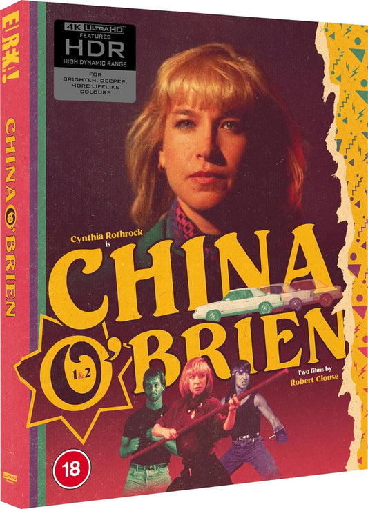 China O’Brien 1 and 2 4K UHD Limited Editon with Slipcover (Eureka UK/Region Free)