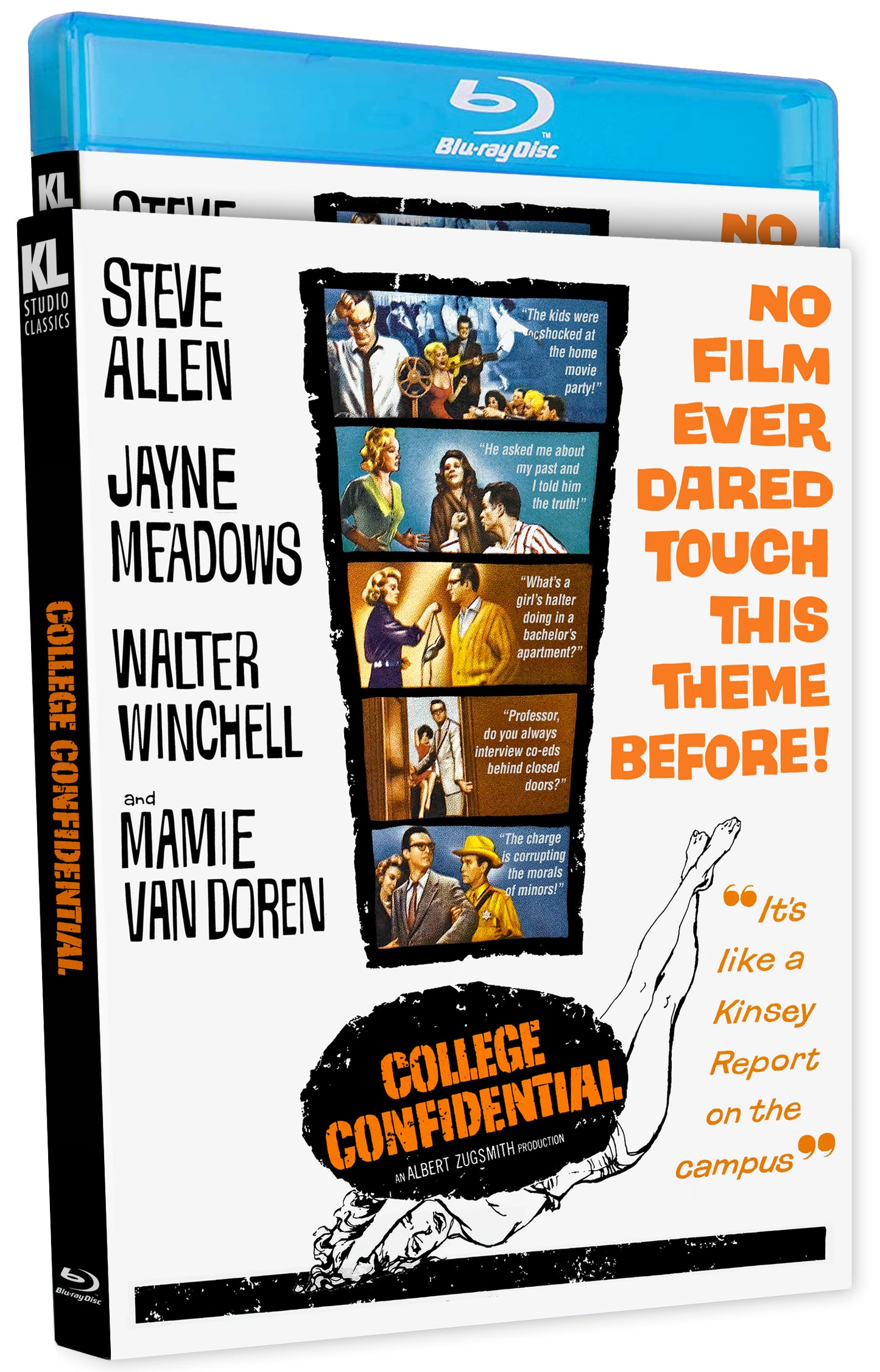 College Confidential Blu-ray with Slipcover (Kino Lorber)
