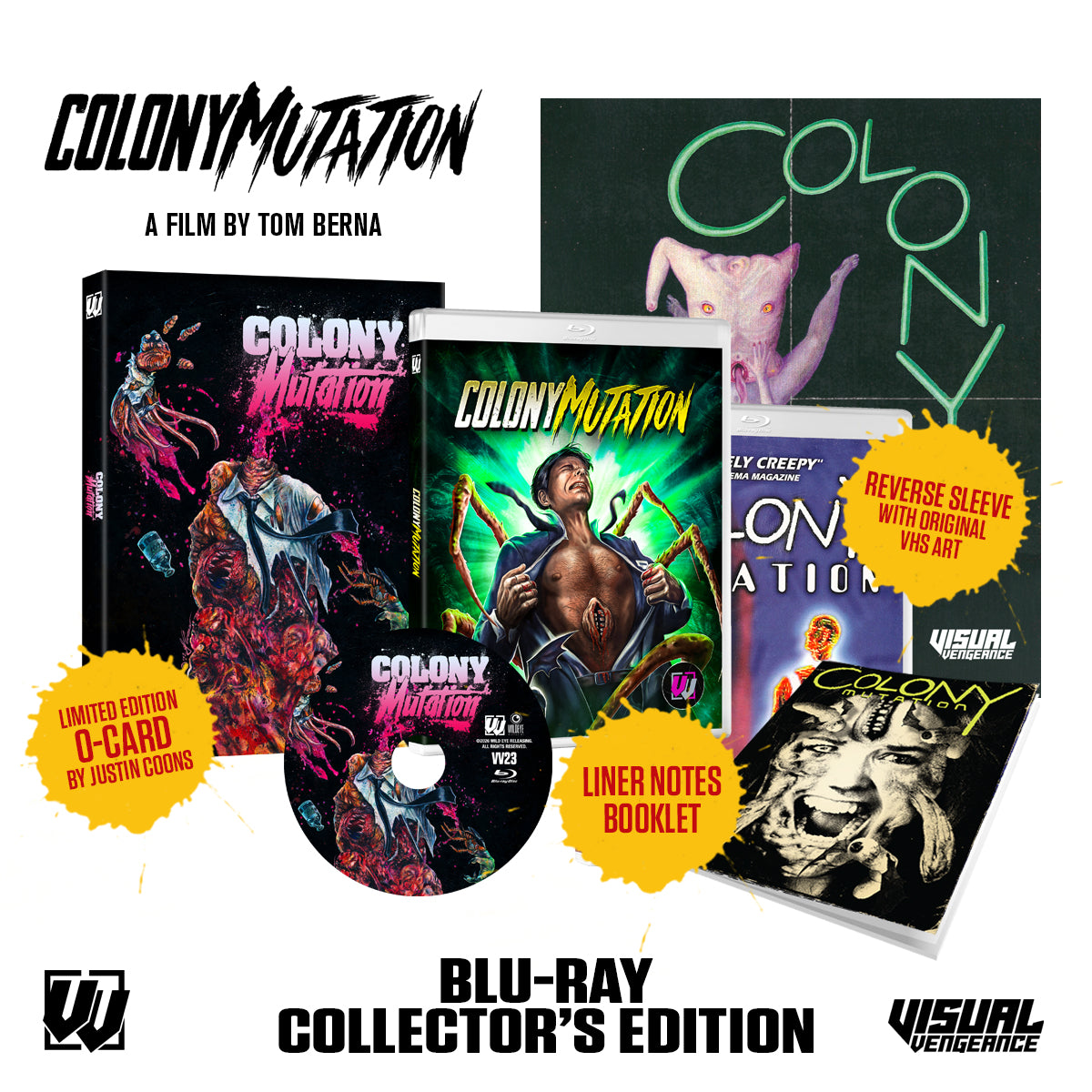 Colony Mutation Blu-ray Collector's Edition with Slipcover (Visual Vengeance)