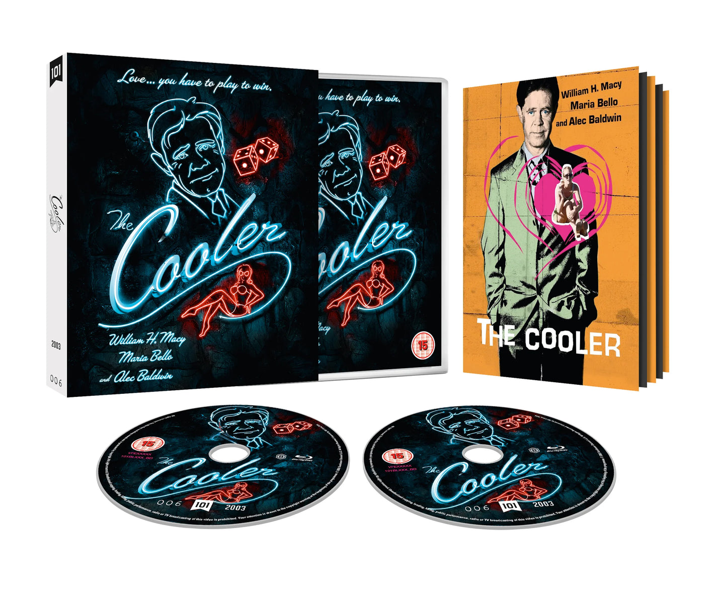 The Cooler Limited-Edition Blu-Ray with Slipcase + Booklet (101 Films/Region B/2)