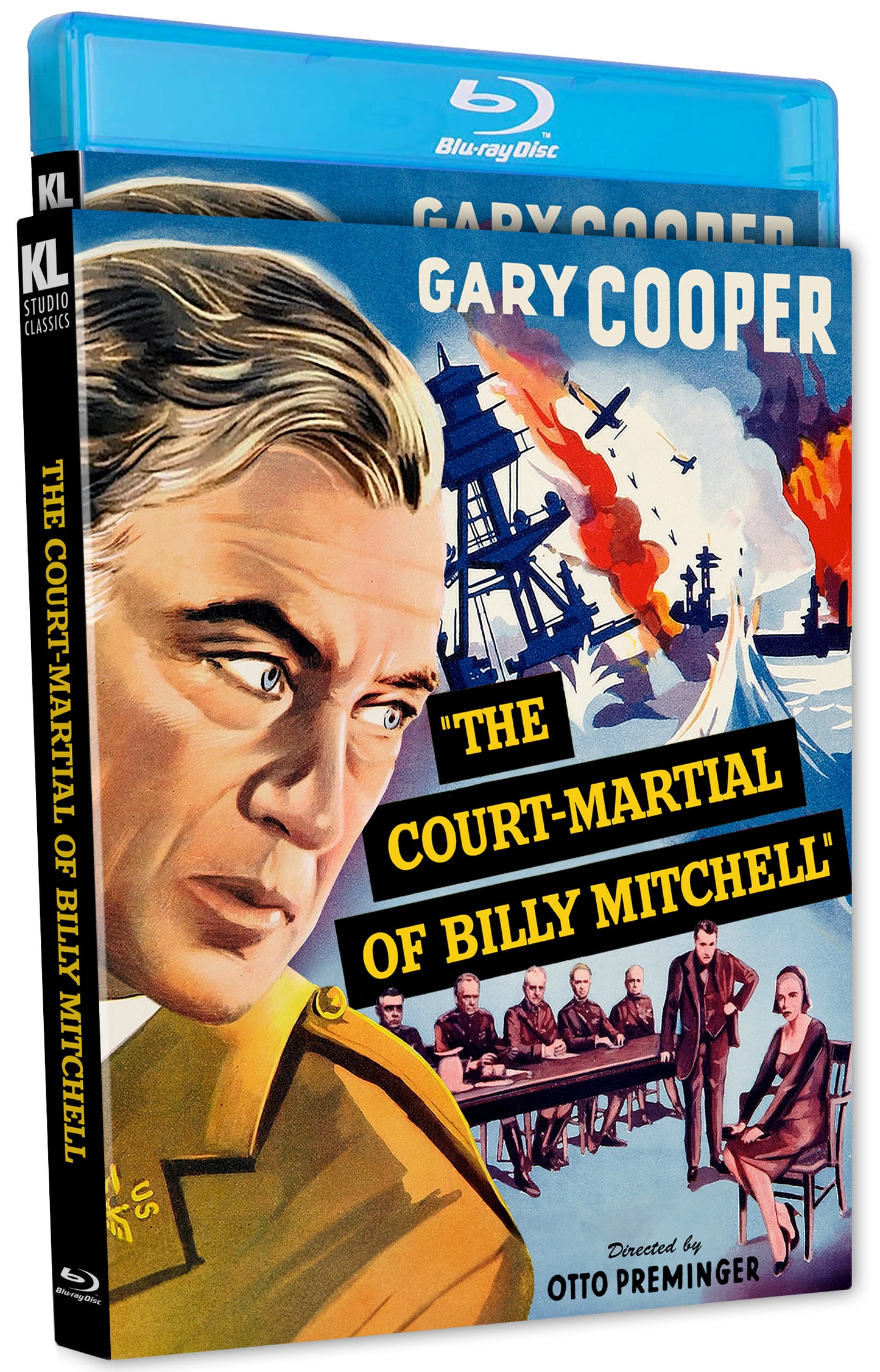 The Court-Martial of Billy Mitchell Special Edition Blu-ray with Slipcover (Kino Lorber)