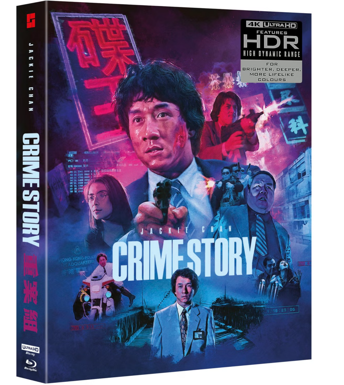 Crime Story Limited Deluxe Edition 4K Ultra HD + Blu-Ray with Slipcover (88 Films UK/Region Free/B) LIMIT 1 PER CUSTOMER