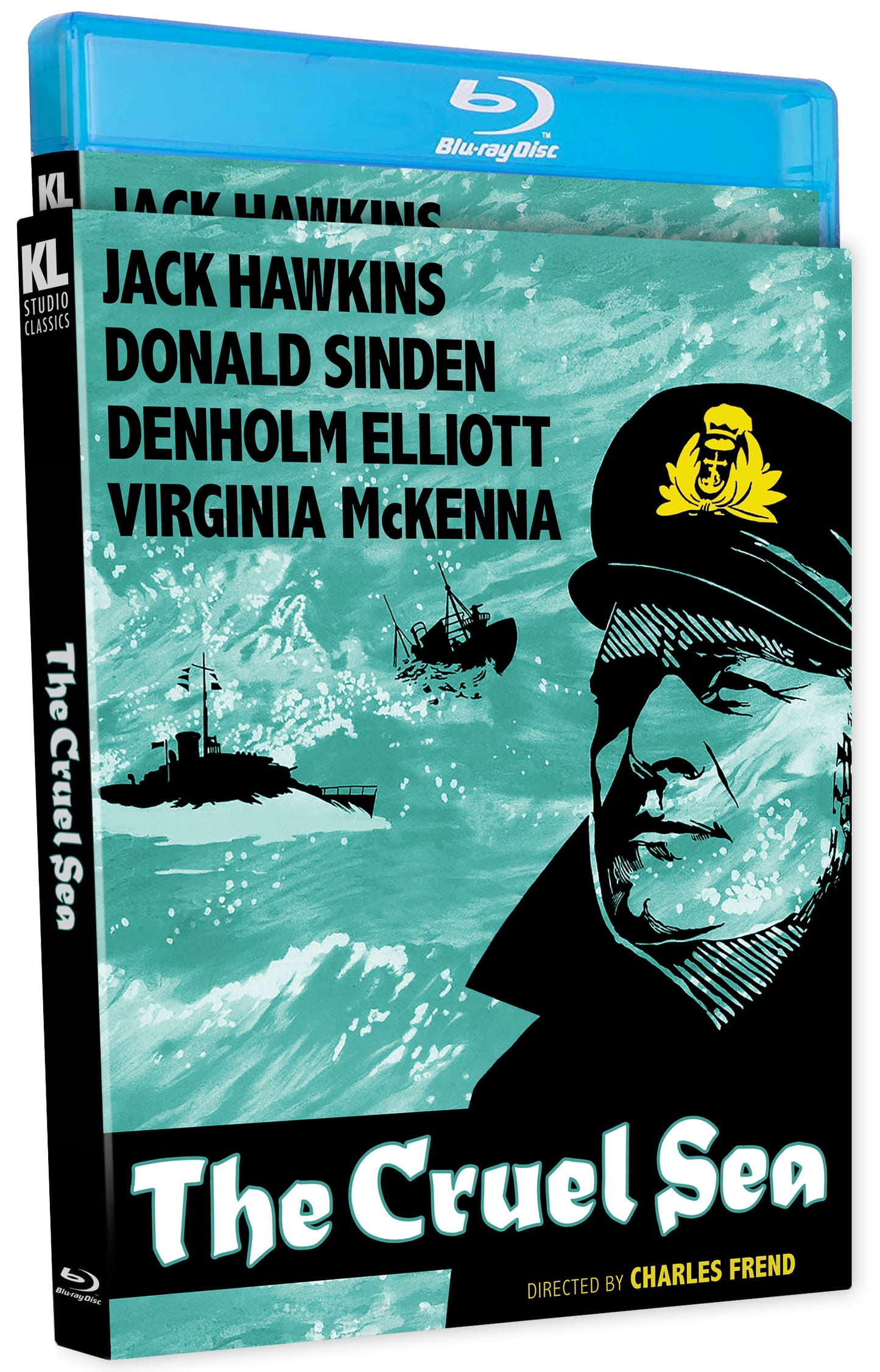 The Cruel Sea Blu-ray with Slipcover (Kino Lorber)