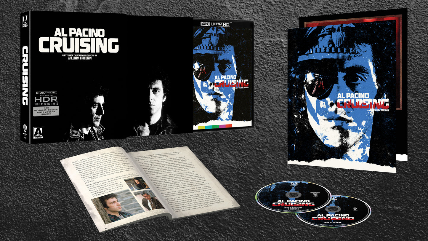 Cruising 4K UHD Limited Edition with Slipcover (Arrow Video U.S.) LIMIT 1 PER CUSTOMER