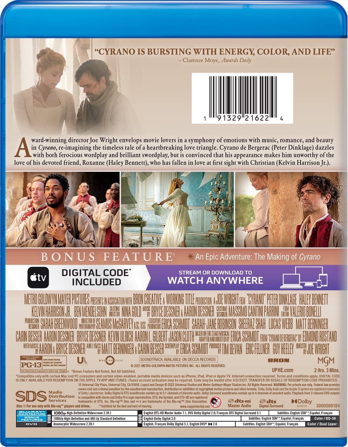 Cyrano Blu-ray + DVD (MGM U.S.)