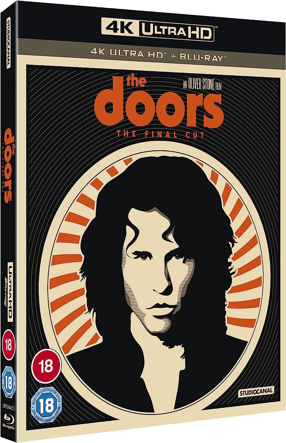 The Doors 4K UHD + Blu-ray with Slipcover (StudioCanal/Region Free/B)