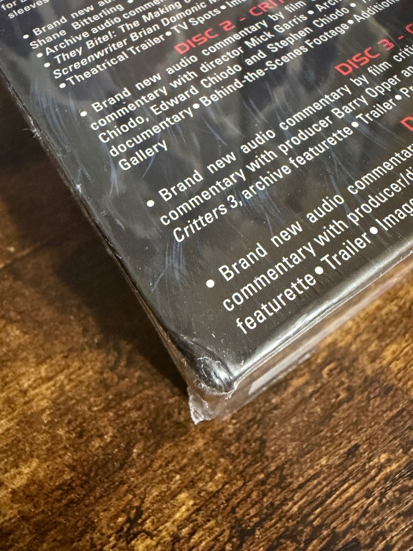 Critters: A Four Course Feast Limited Edition Blu-ray with Slip (Arrow Films UK/Region B) Slipcase Damage (See product photo)