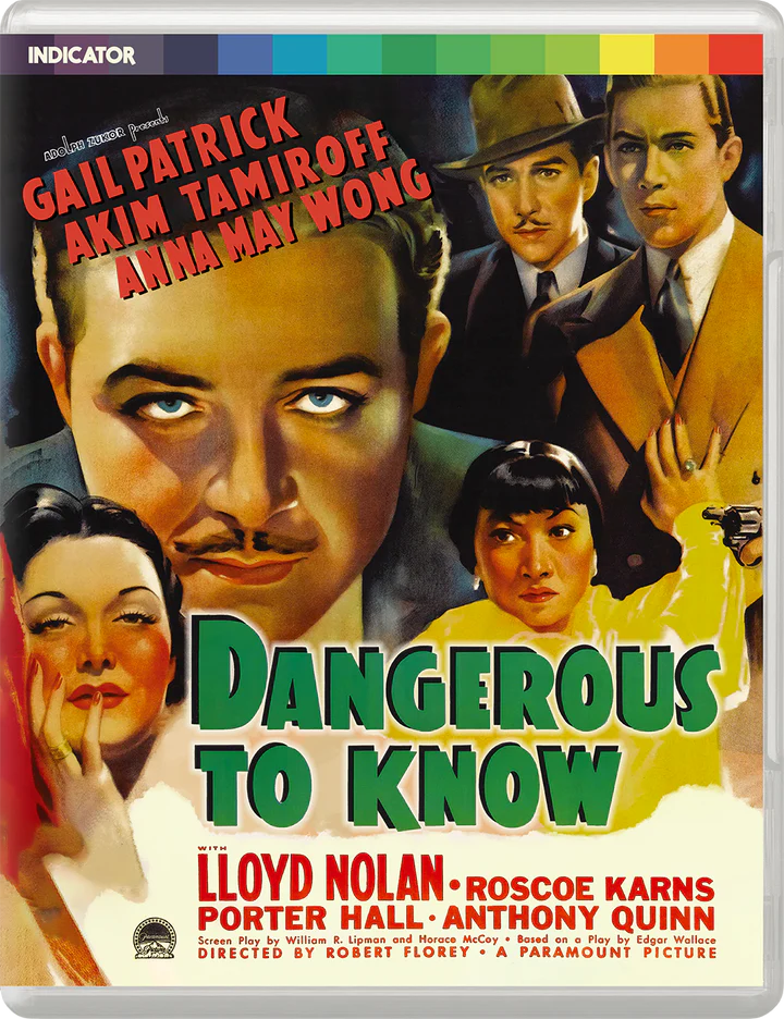Dangerous to Know Blu-ray Limited Edition with Booklet (Powerhouse Films UK/Region B)