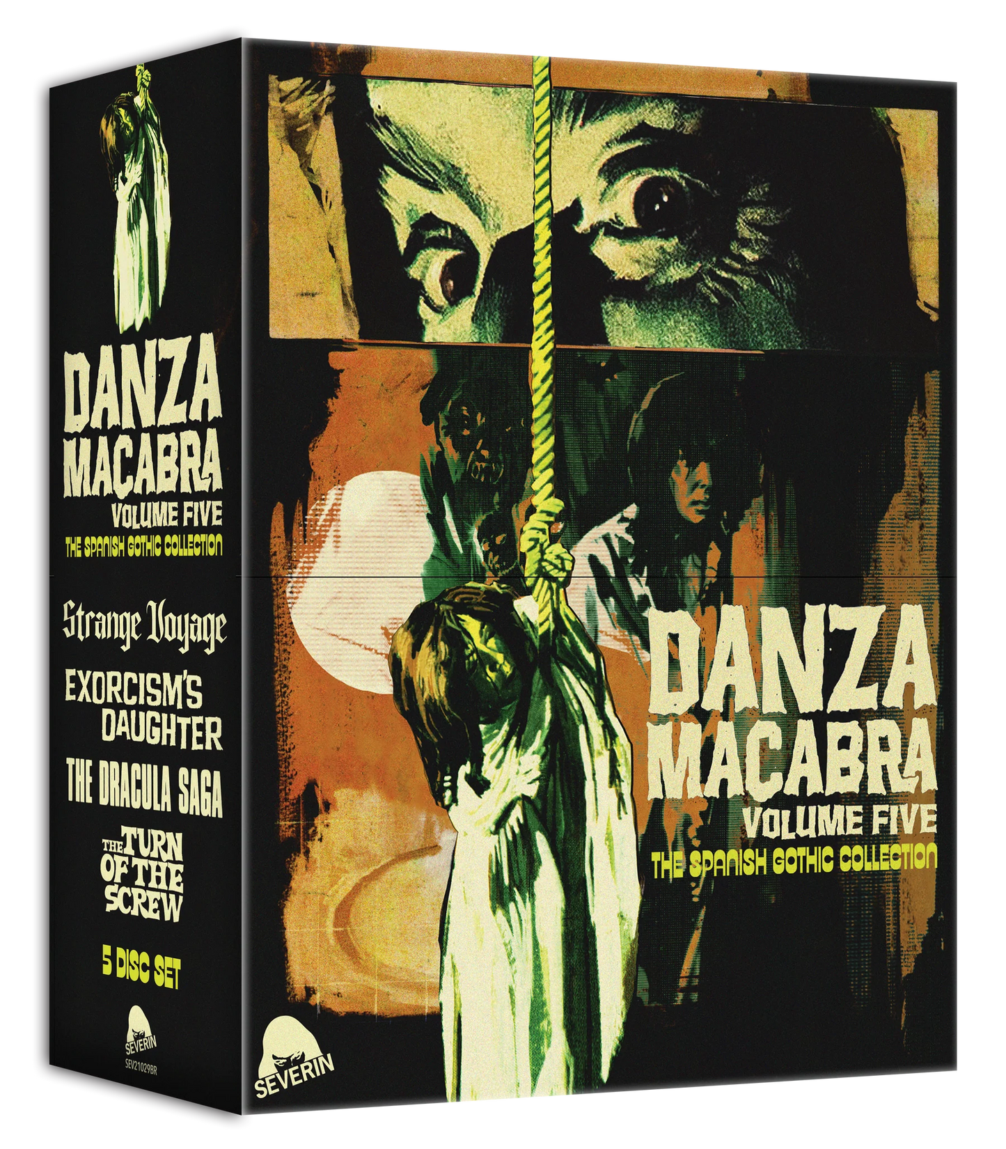 Danza Macabra Volume Five: The Spanish Gothic Collection Blu-ray (Severin Films U.S.)