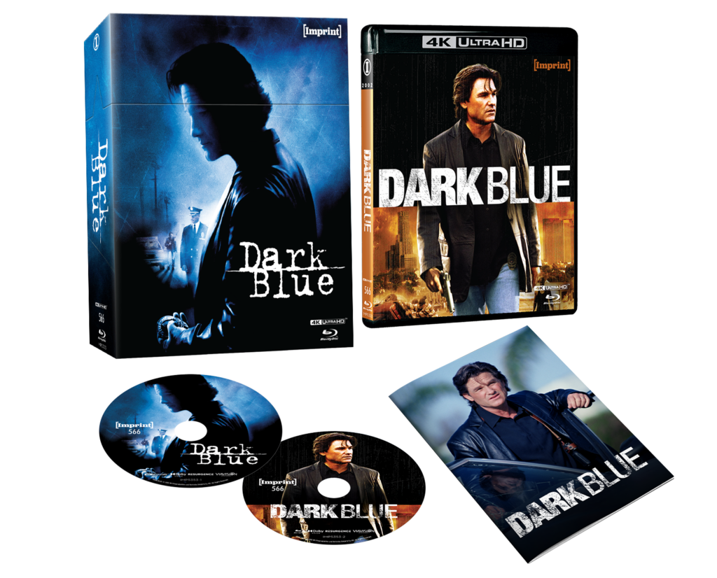 Dark Blue (2002) 4K UHD + Blu-ray Limited Edition Hardbox + Hardback Booklet (Imprint/Region Free) LIMIT 1 PER CUSTOMER
