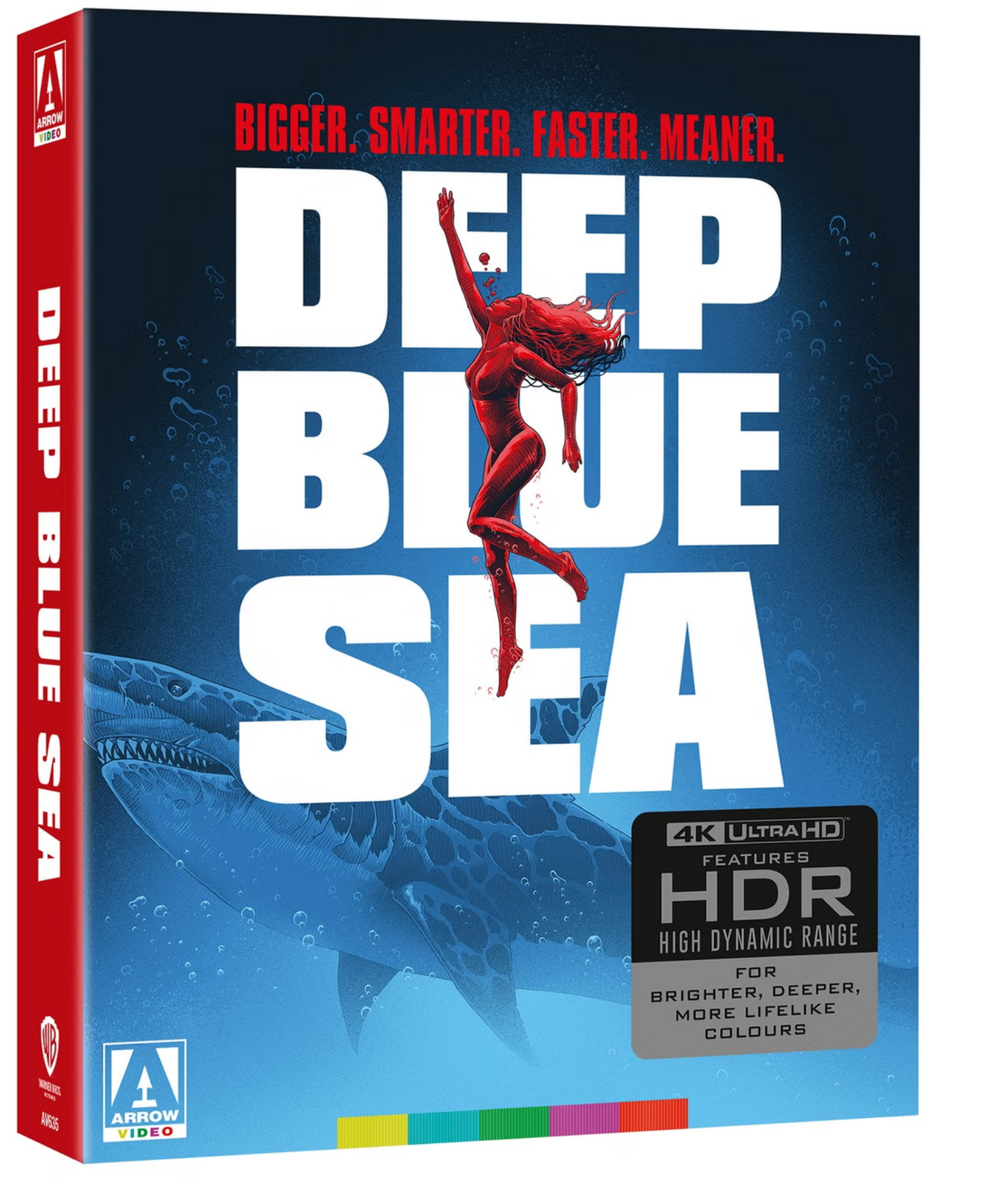 Deep Blue Sea Limited Edition 4K UHD with Slipcover (Arrow Video U.S.) LIMIT 1 PER CUSTOMER