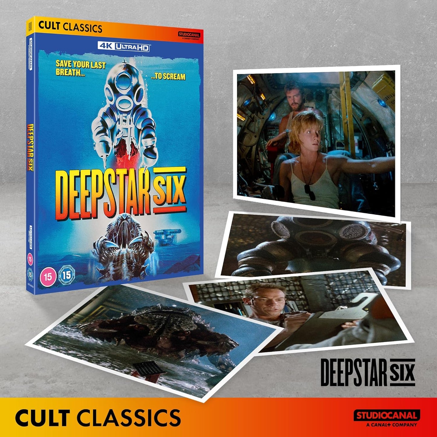 Deepstar Six 4K Ultra HD with Slipcover (StudioCanal/Region Free)
