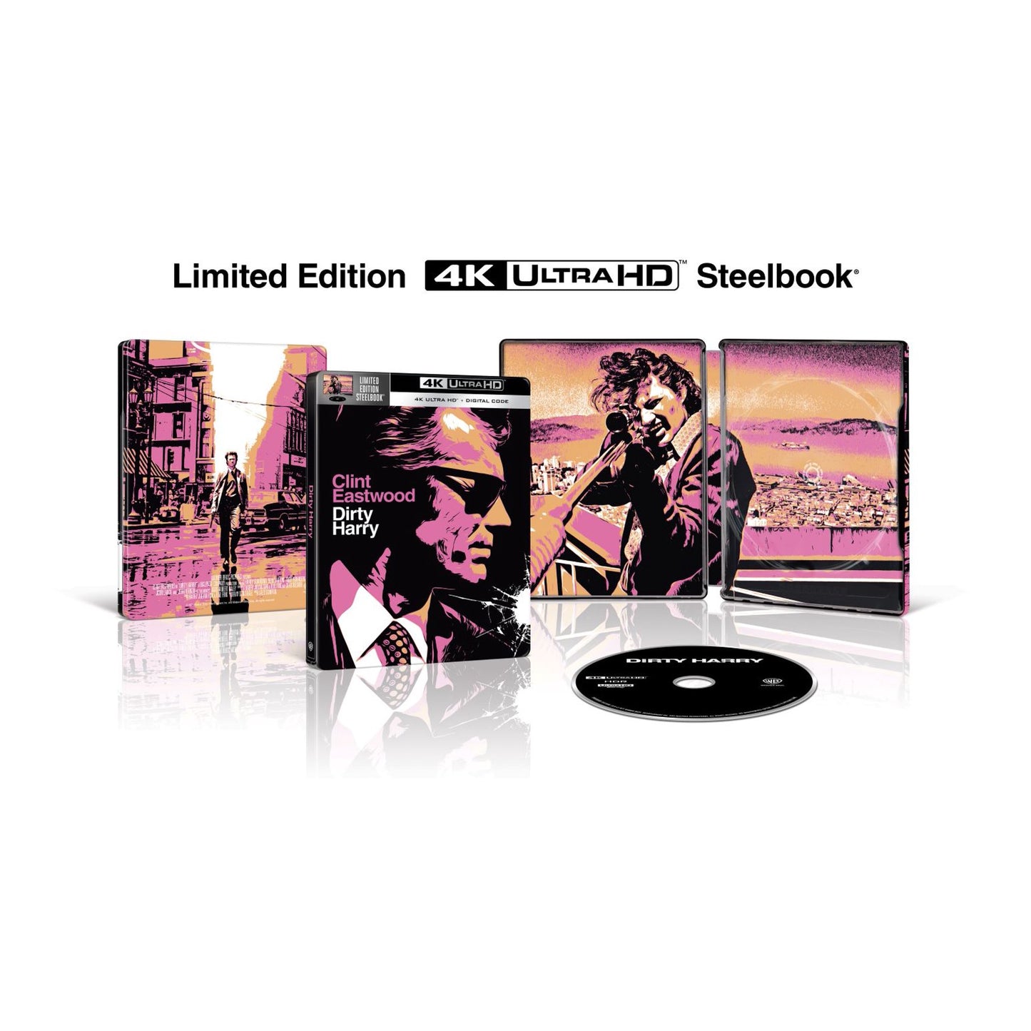 Dirty Harry Limited Edition 4K Ultra HD Steelbook (Warner Bros. U.S.)