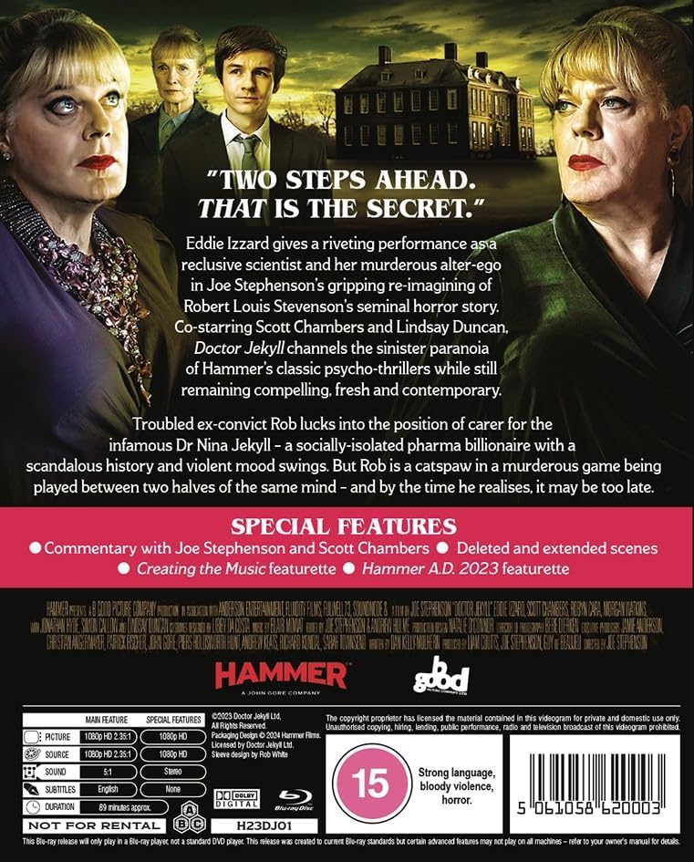 Doctor Jekyll Blu-ray with Slipcover (Hammer/Region Free)