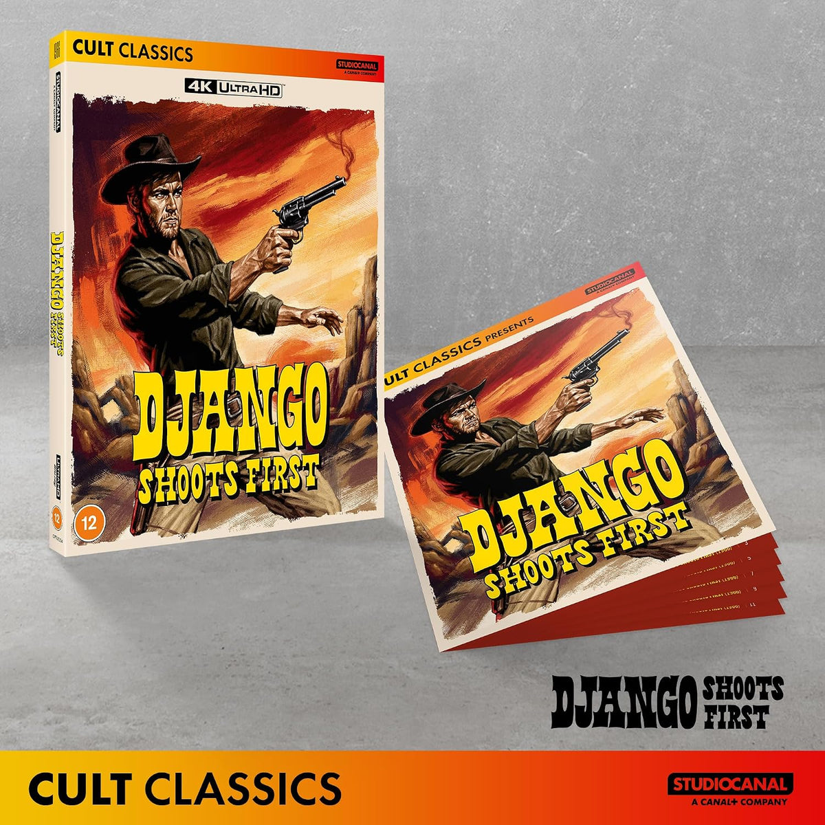Django Shoots First 4K Ultra HD with Slipcover (StudioCanal)