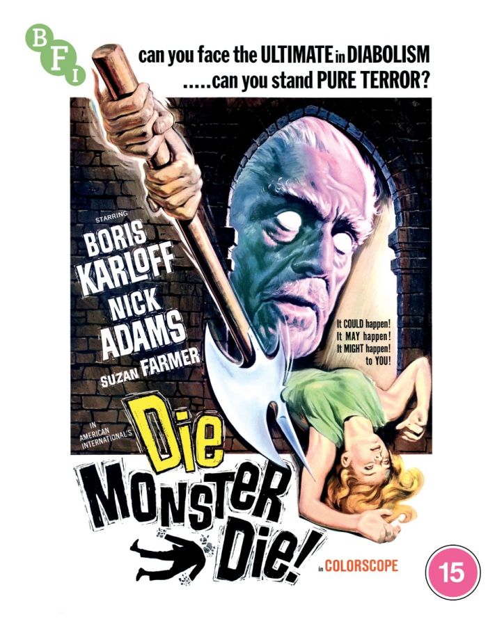 Die, Monster Die! Blu-ray (BFI/Region B)