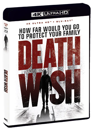 Death Wish (2018) 4K UHD + Blu-ray (Shout Factory)