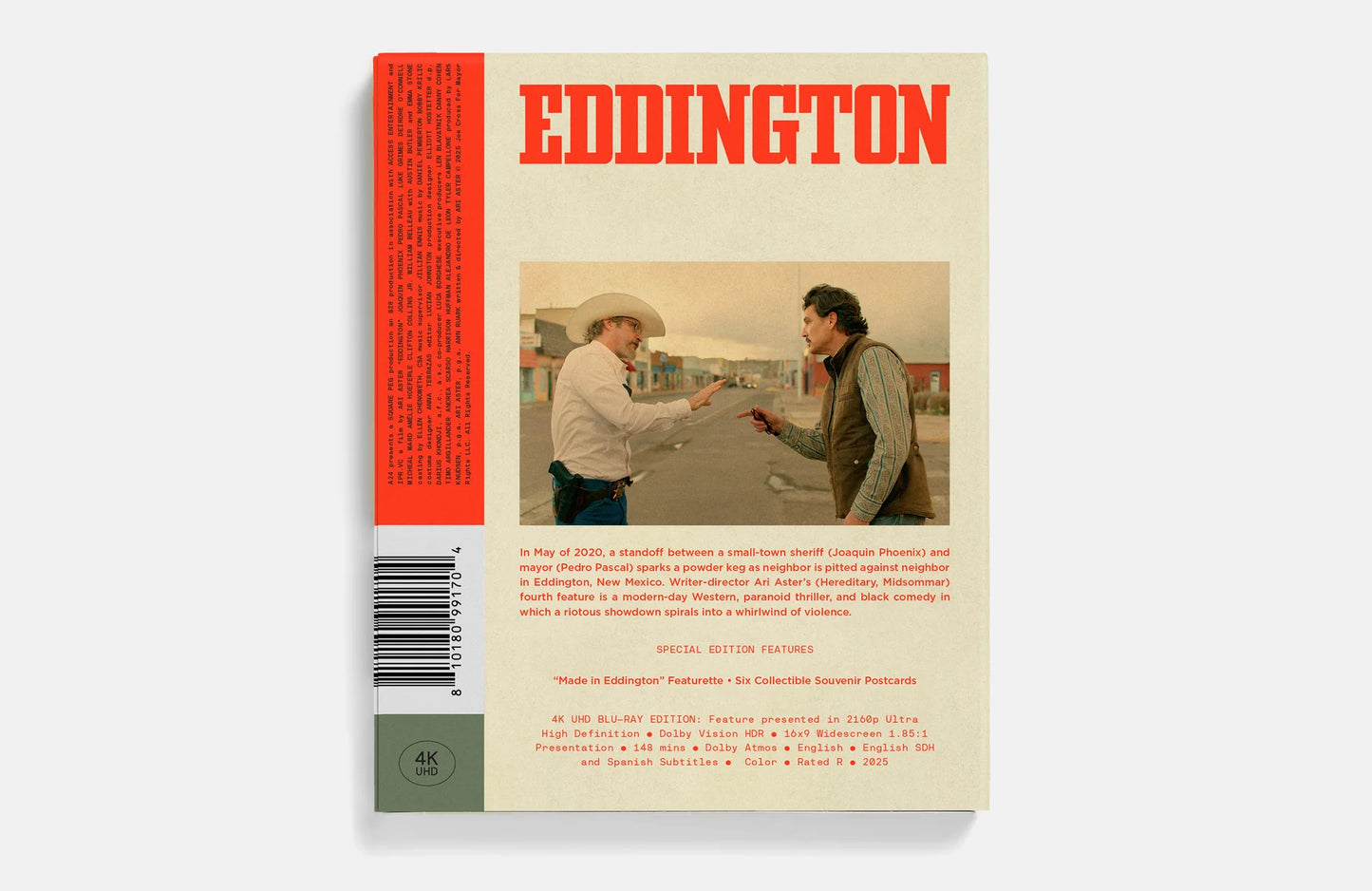 Eddington 4K UHD Digipak (a24)