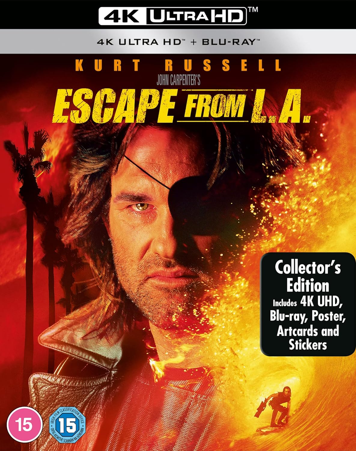 Escape from L.A. 4K UHD + Blu-ray Limited Edition Collector's Edition (Paramount UK)