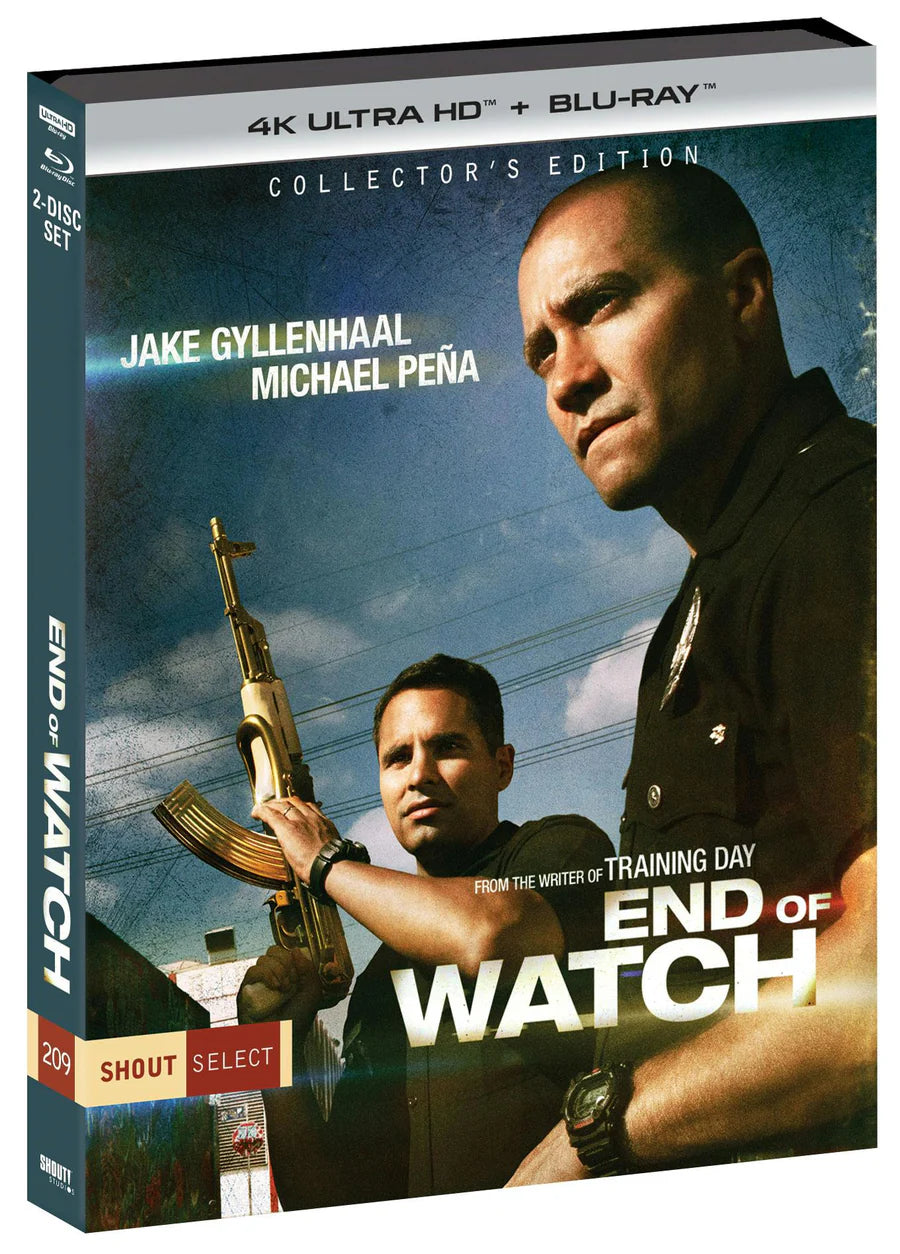 End of Watch 4K UHD + Blu-ray with Slipcover (Shout Factory)