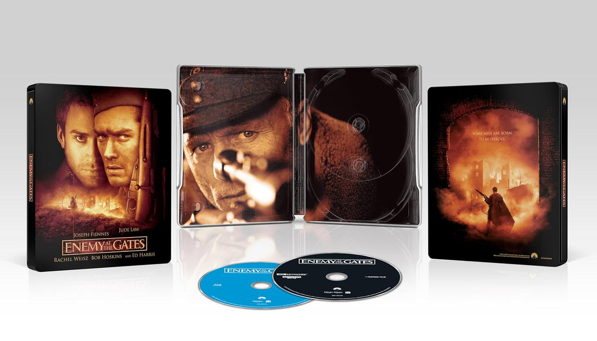 Enemy at the Gates 4K UHD + Blu-ray SteelBook (Paramount U.S.)