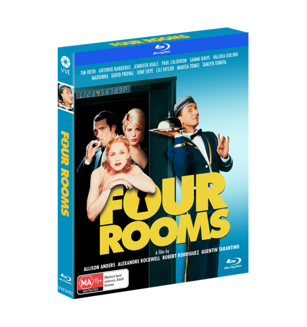 Four Rooms Blu-ray with Limited Edition Slipcase (ViaVision/Region Free)