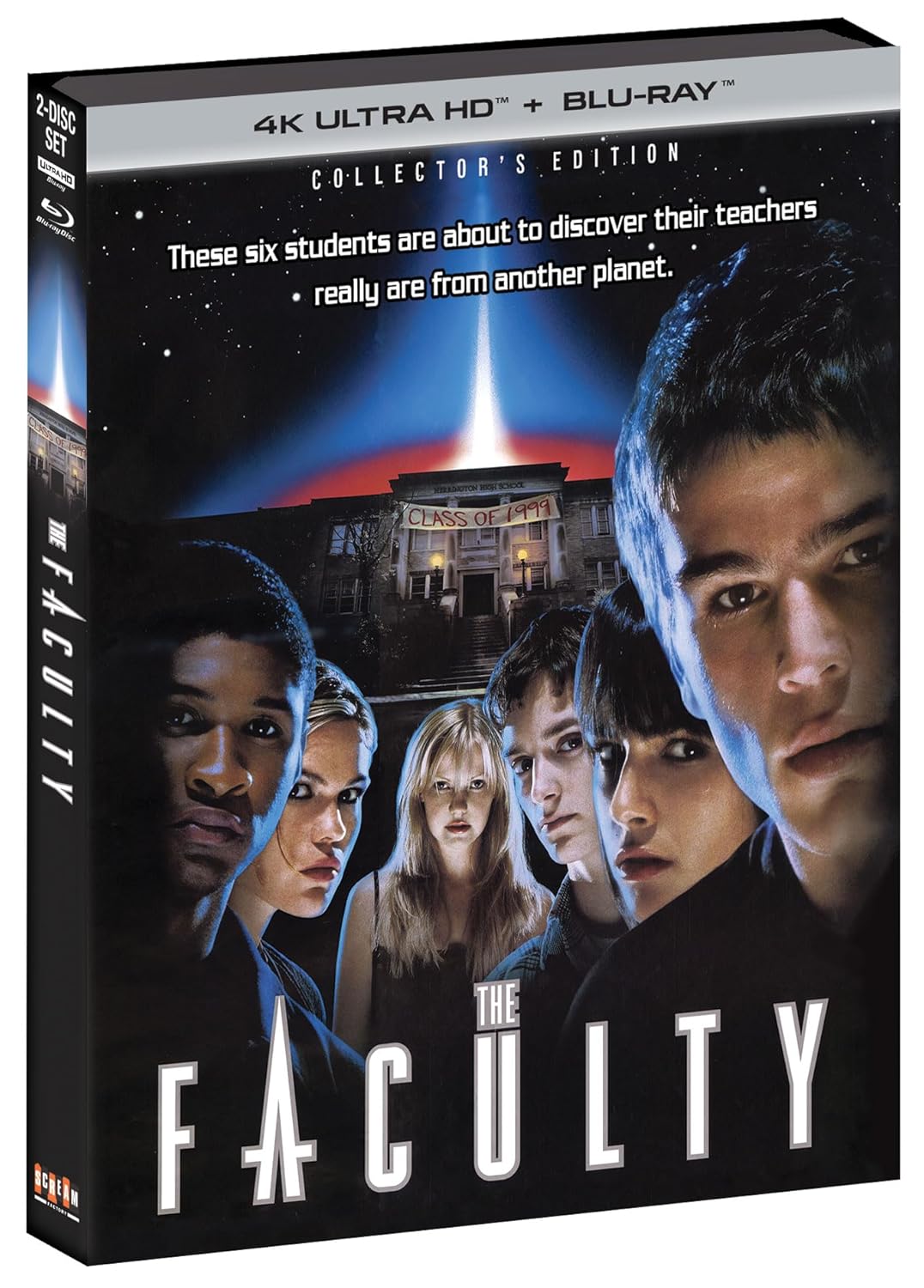 The Faculty 4K UHD + Blu-ray Collector's Edition with Slipcover (Scream Factory)