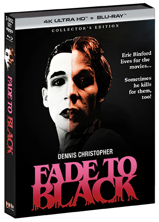 Fade to Black 4K UHD+ Blu-ray with Slipcover (Scream Factory Fade to Black 4K UHD+ Blu-ray with Slipcover (Scream Factory