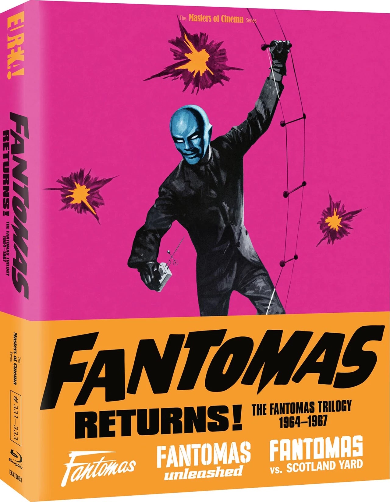 Fantomas Returns! Limited Edition Blu-ray Hardcase + Book (Eureka UK/Region B)
