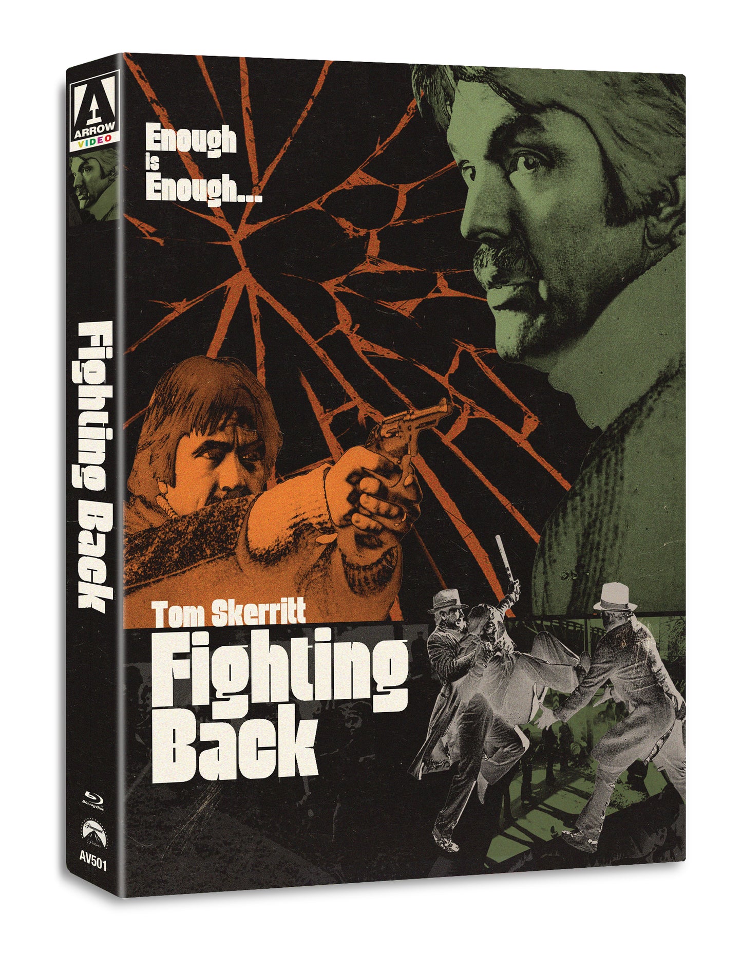 Fighting Back Blu-ray Limited Edition with Slipcover (Arrow Video/U.S.)