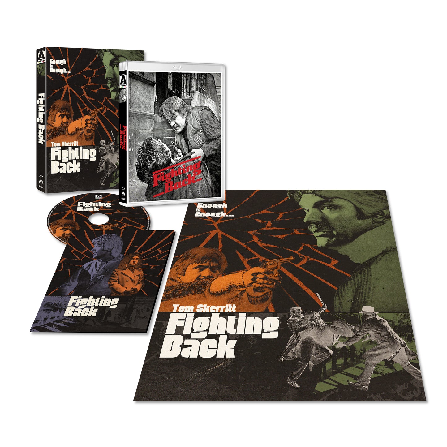 Fighting Back Blu-ray Limited Edition with Slipcover (Arrow Video/U.S.)