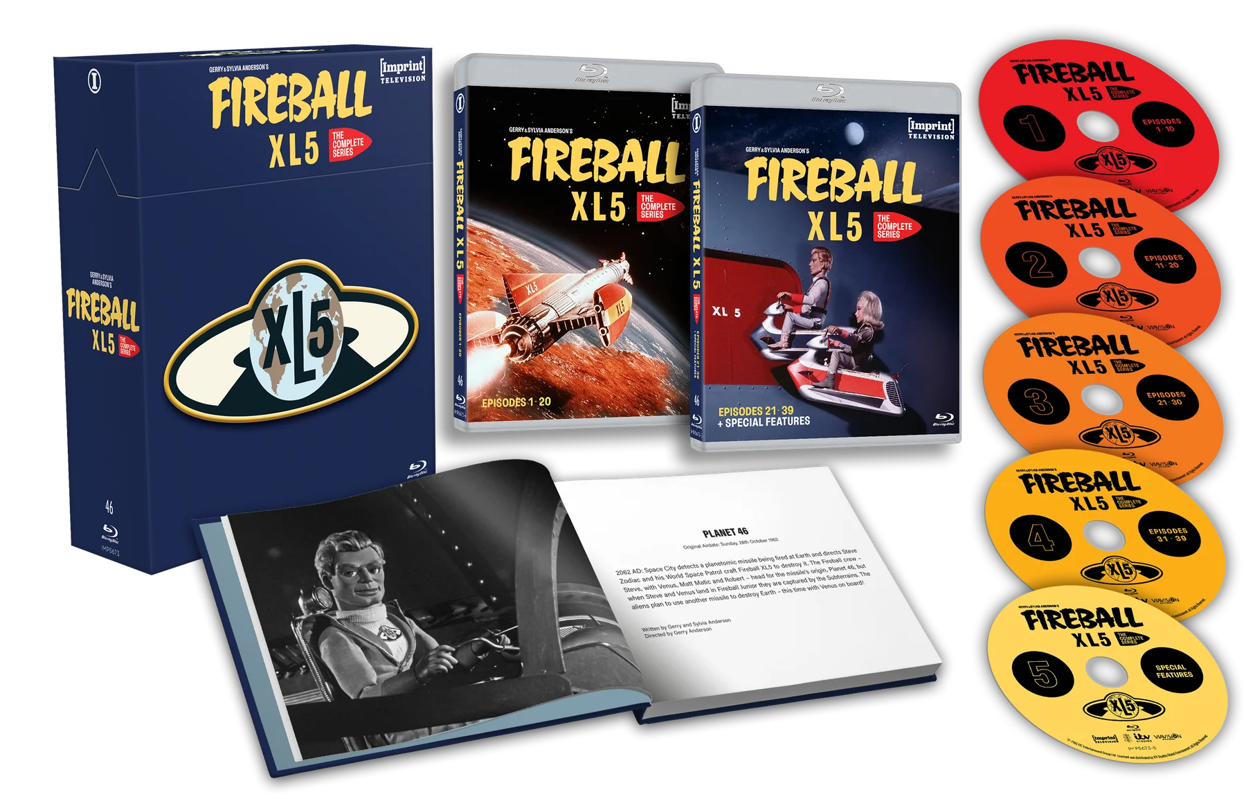 Fireball XL5: The Complete Series (1962) - Blu-ray Limited Edition