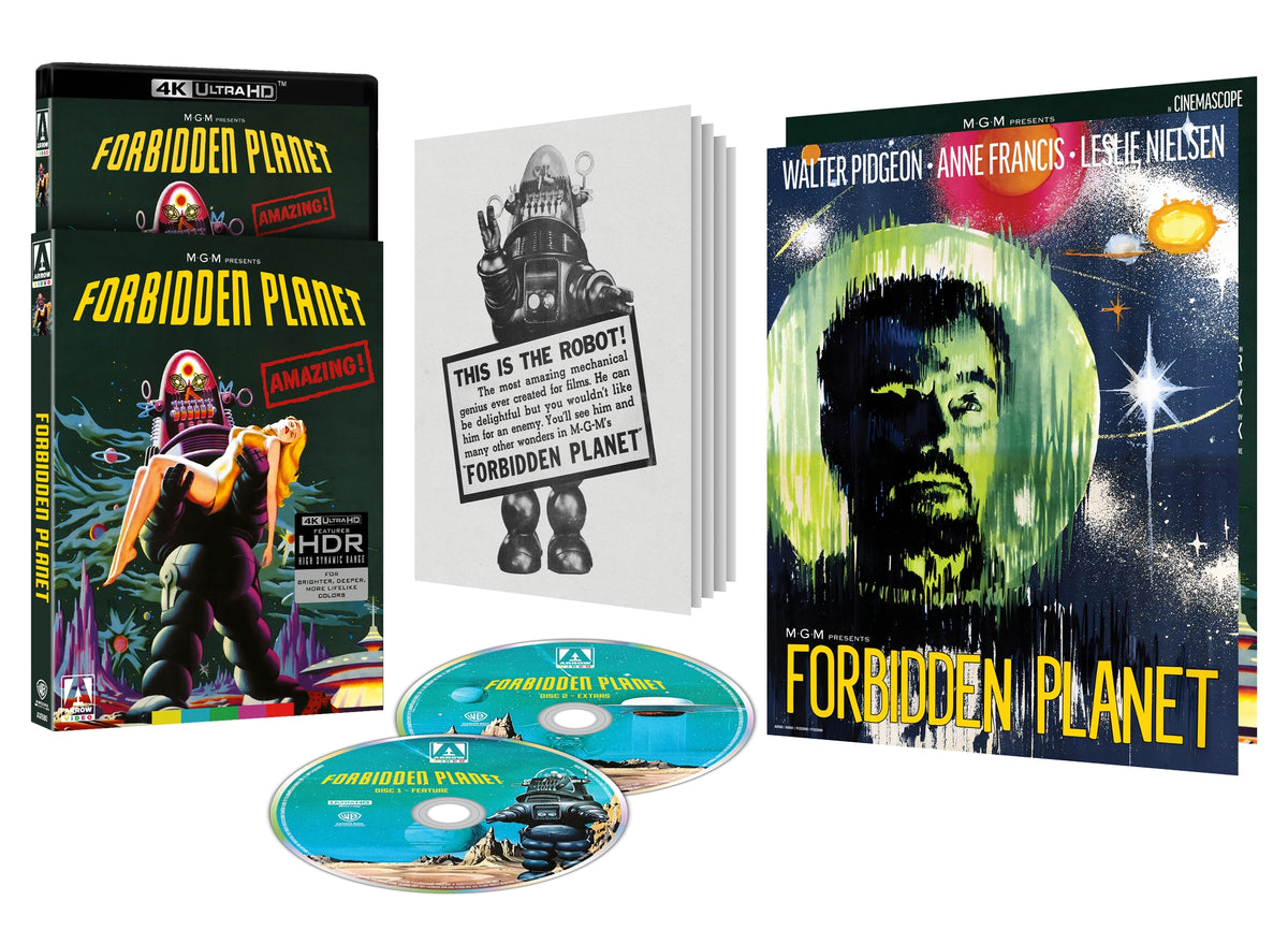 Forbidden Planet Limited Edition 4K UHD with Slipcover (Arrow Video U.S.) LIMIT 1 PER CUSTOMER