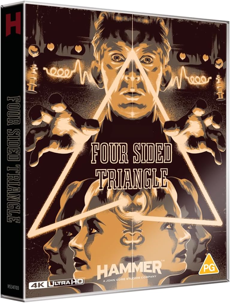 Four Sided Triangle 4K UHD Standard Edition (Hammer Films/Region Free)