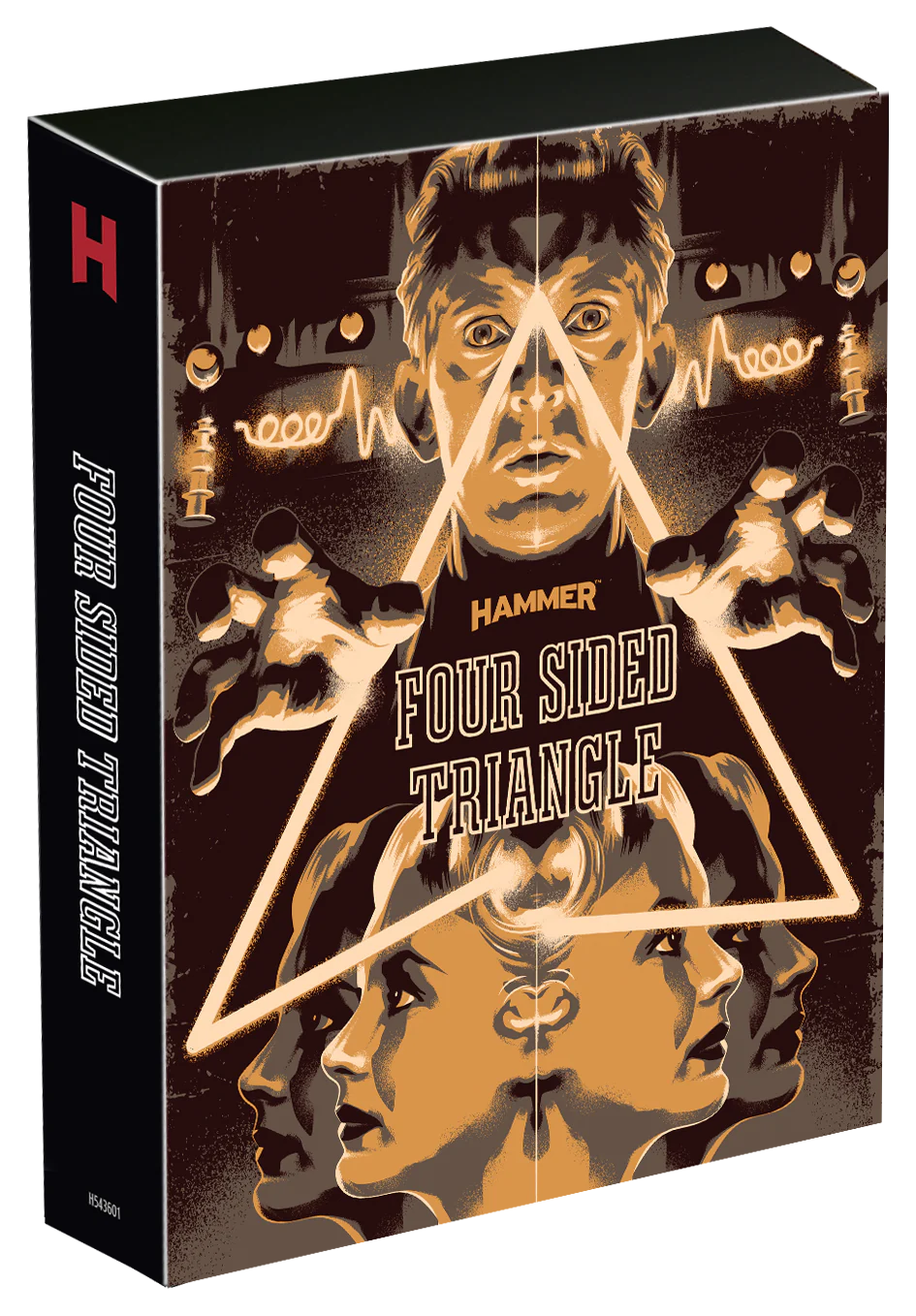 Four Sided Triangle Limited Collector’s Edition 4K UHD + Blu-ray (Hammer Films/Region Free) LIMIT 1 PER CUSTOMER