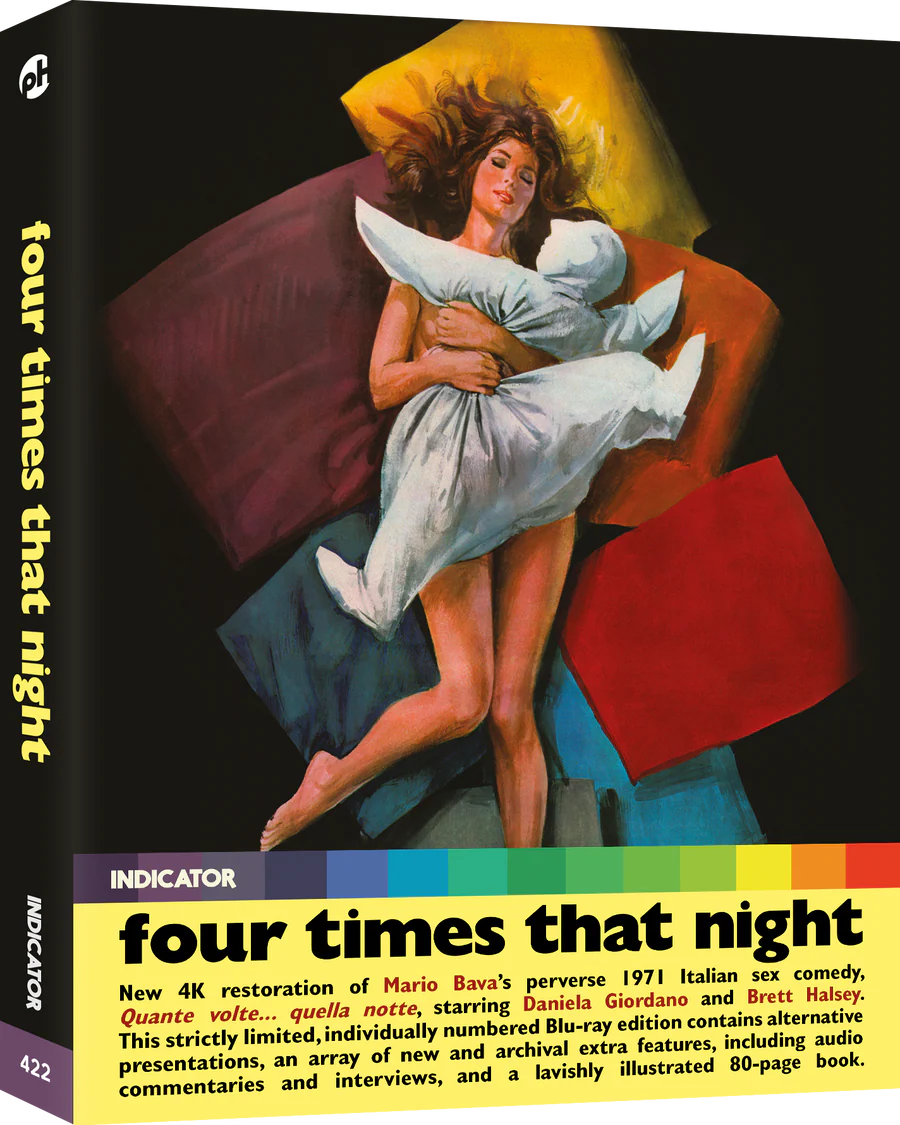 Four Times That Night Blu-ray Limited Edition with Slipcase + Booklet (Powerhouse Films UK/Region Free)