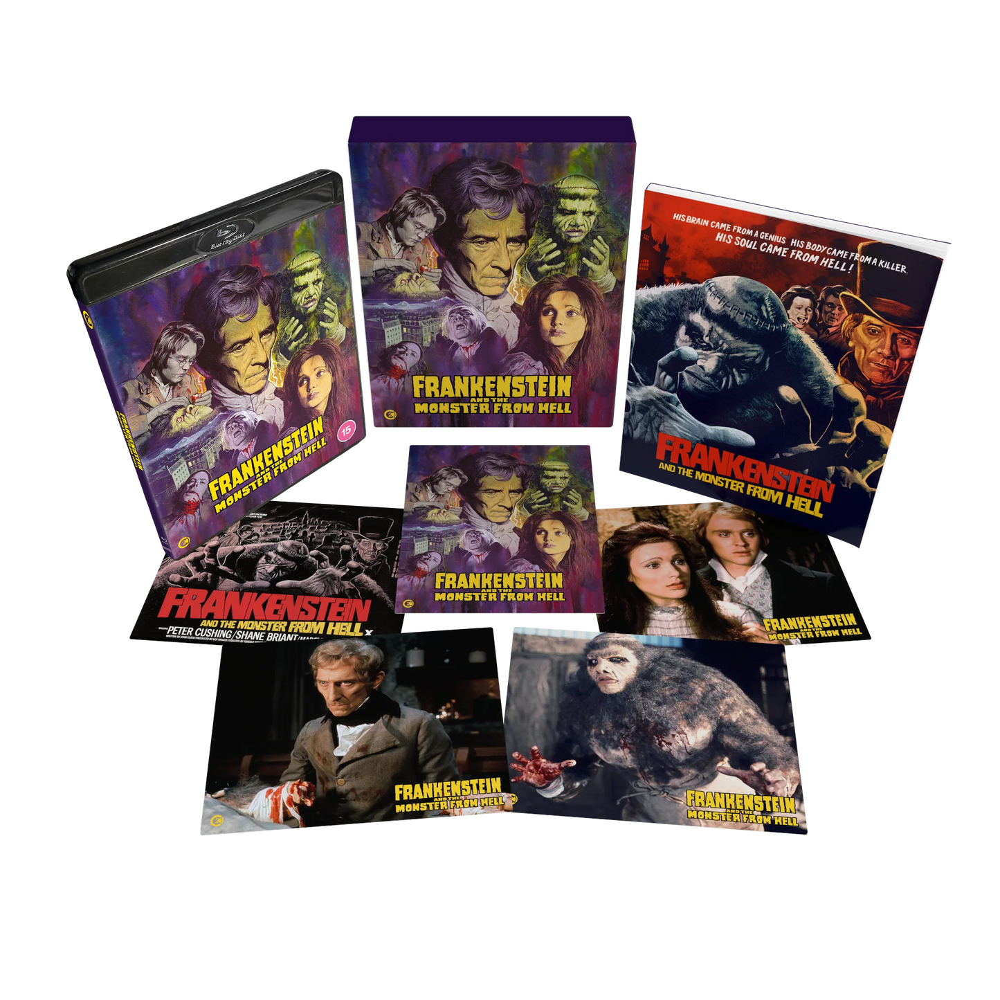 Frankenstein and the Monster from Hell LE Blu-ray (Second Sight/Region B)