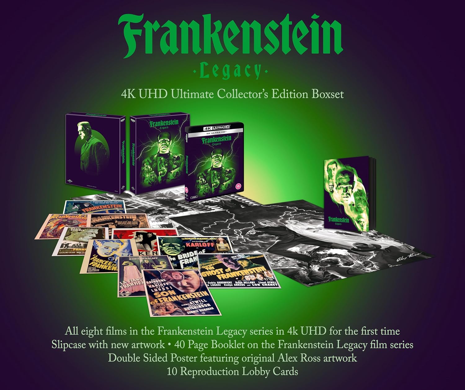 Frankenstein Limited Ultimate Collectors Edition 4K Ultra HD + Blu