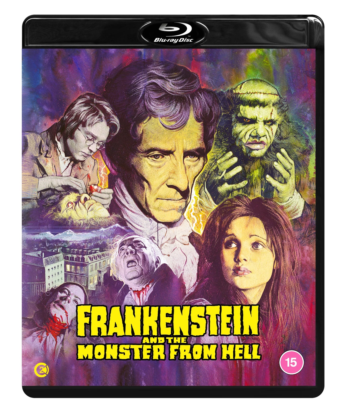 Frankenstein and the Monster From Hell Blu-ray Standard Edition (Second Sight Films/Region B)